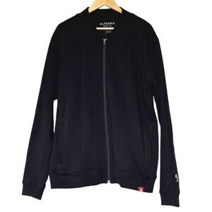 Alterra Mtn Co ROVE Supply Men’s XL Black Full Zip Jacket Cotton Blend Bomber